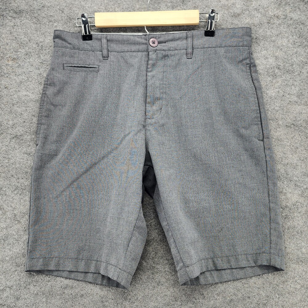 RVCA Shorts Mens 33 Nature X Industry Gray Chino